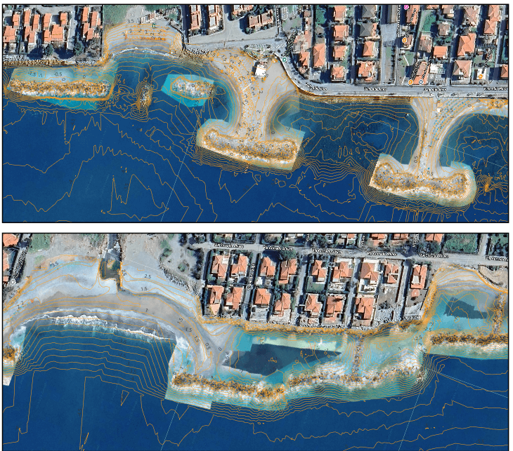 Rilievo morfologico costiero